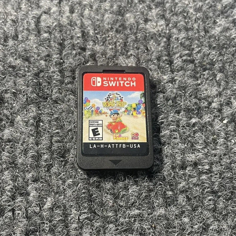 Ryan's Road Trip Deluxe Edition Nintendo Switch Game Cartridge Only Tested Kids